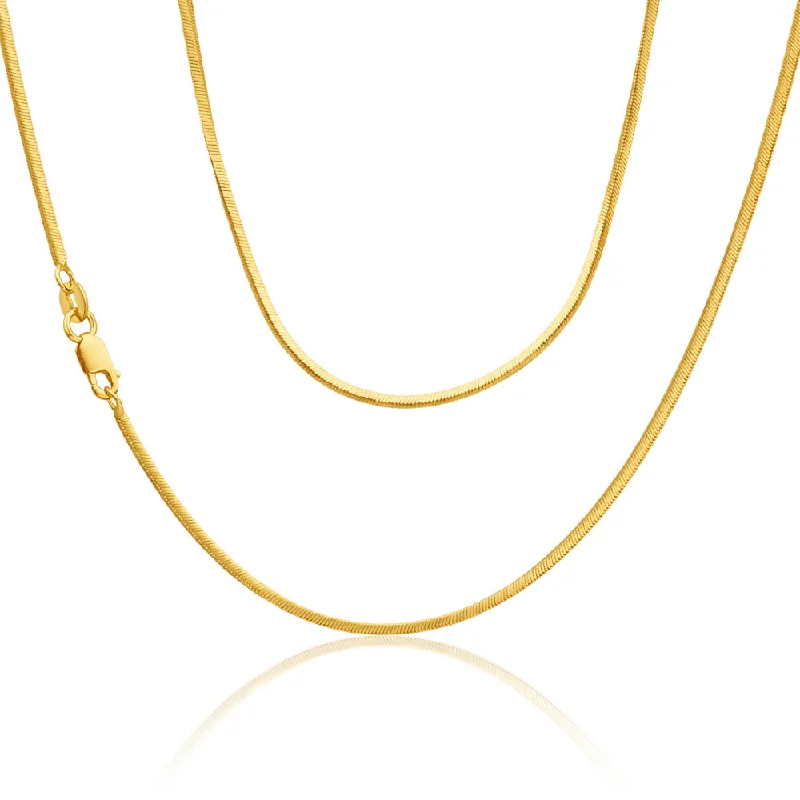 Personalized Jewelry Sale – Meaningful Gifts At Great Prices Enjoy Discount 9ct Yellow Gold Silver Filled Snake Sq 45cm Chain