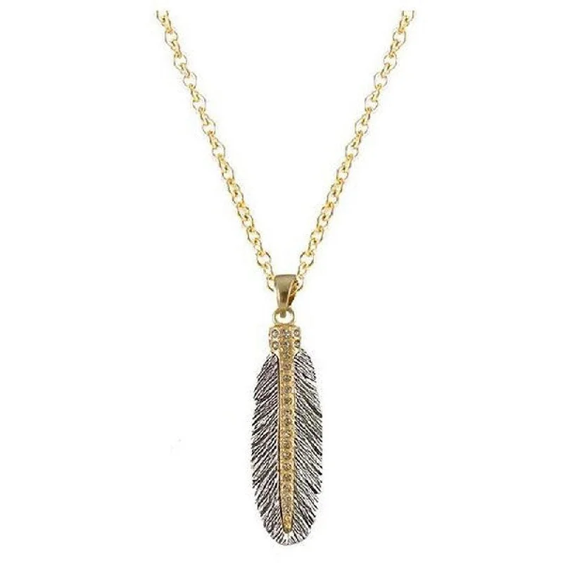 Get The Jewelry You Love At A Price You Love Trendy Street Style Casbah Feather Necklace