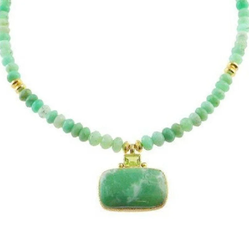 Premium Jewelry Now Available At Special Discounts Clearance Sale, All Cheap Chrysoprase and Peridot Necklace