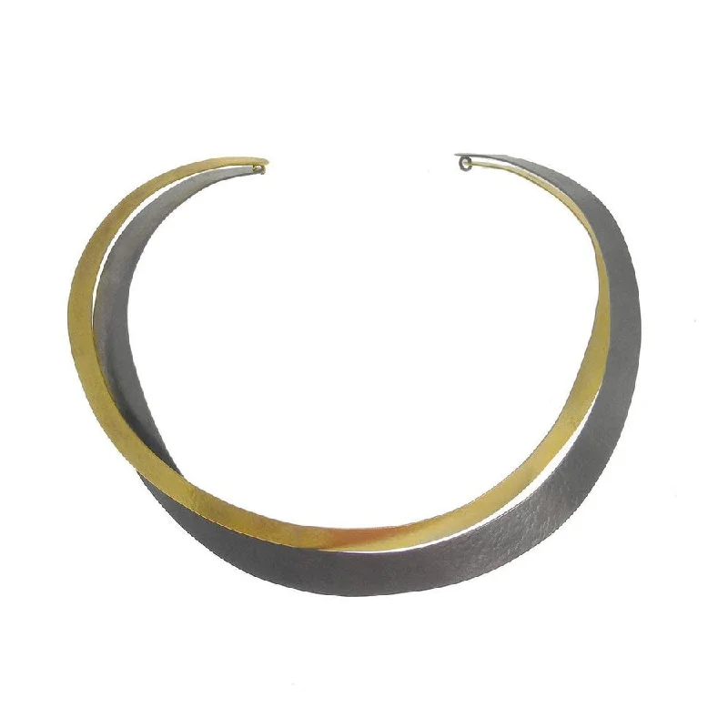 Luxury Jewelry Without The Luxury Price Tag Playful Fashion Offers Copy of Gold and Rhodium Collar