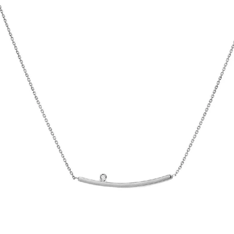 Grab Stylish Jewelry Before The Sale Ends Everyday Elegance Sale Curved Bar Necklace