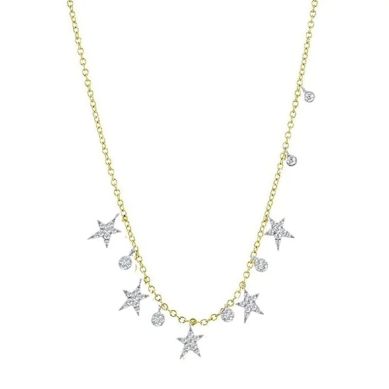 Best Jewelry Sale Prices – Limited-Time Offer Premium Style Diamond Stars Necklace