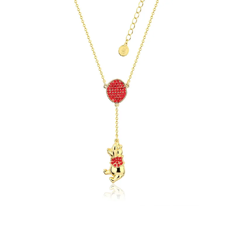 Flash Jewelry Sale – Get Stunning Pieces At Low Prices Disney Gold Plated Winnie The Pooh Balloon Pendant On 45+7cm Chain