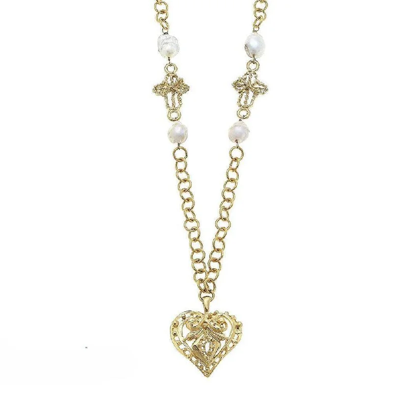 Jewelry Clearance Event – Stock Up Before It's Over Limited Time Filigree Heart Pendant Necklace