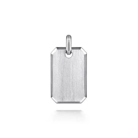 Trending Jewelry Now Available At Exclusive Prices Gift Ideas Gabriel & Co. 925 Sterling Silver Dog Tag Pendant