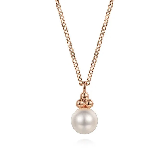 Limited-Stock Jewelry Sale – Once It's Gone, It's Gone Fashion Forward Femininity Gabriel & Co. Pearl Pendant Necklace