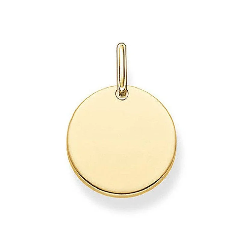 Eco-Friendly Sustainable Jewelry For Conscious Buyers Gift Ideas Gold Plated Engravable Disc