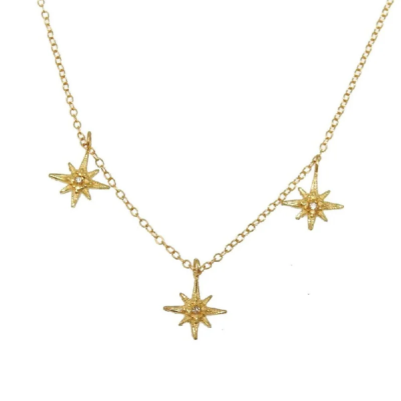 Timeless Elegance, Temporary Discounts – Act Fast Gratitude star Necklace with Diamonds