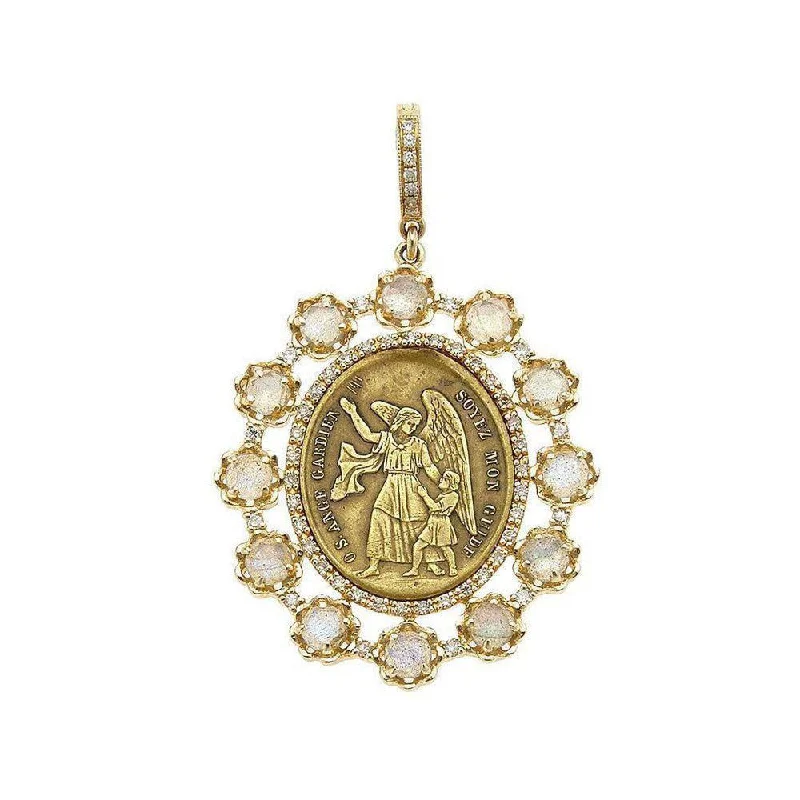 Huge Markdowns On Premium Jewelry Styles High-End Style Discounts Guardian Angel Medal