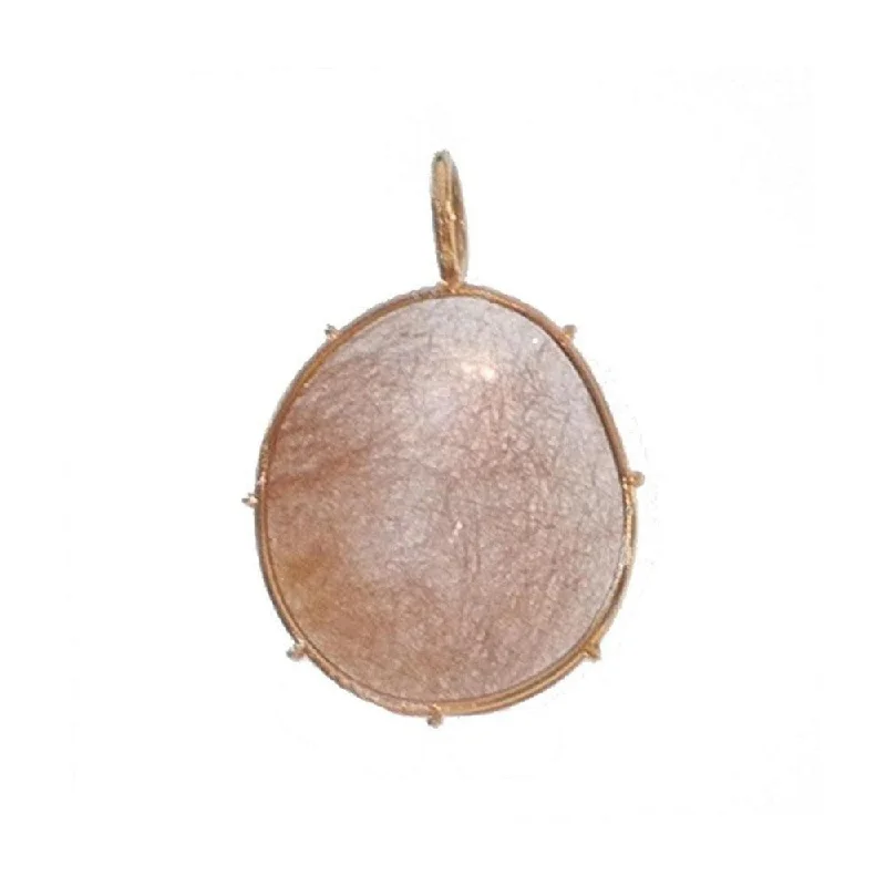 Affordable Luxury Jewelry For Every Occasion Harriet Stone Red Rudilated Quartz in Rose Gold