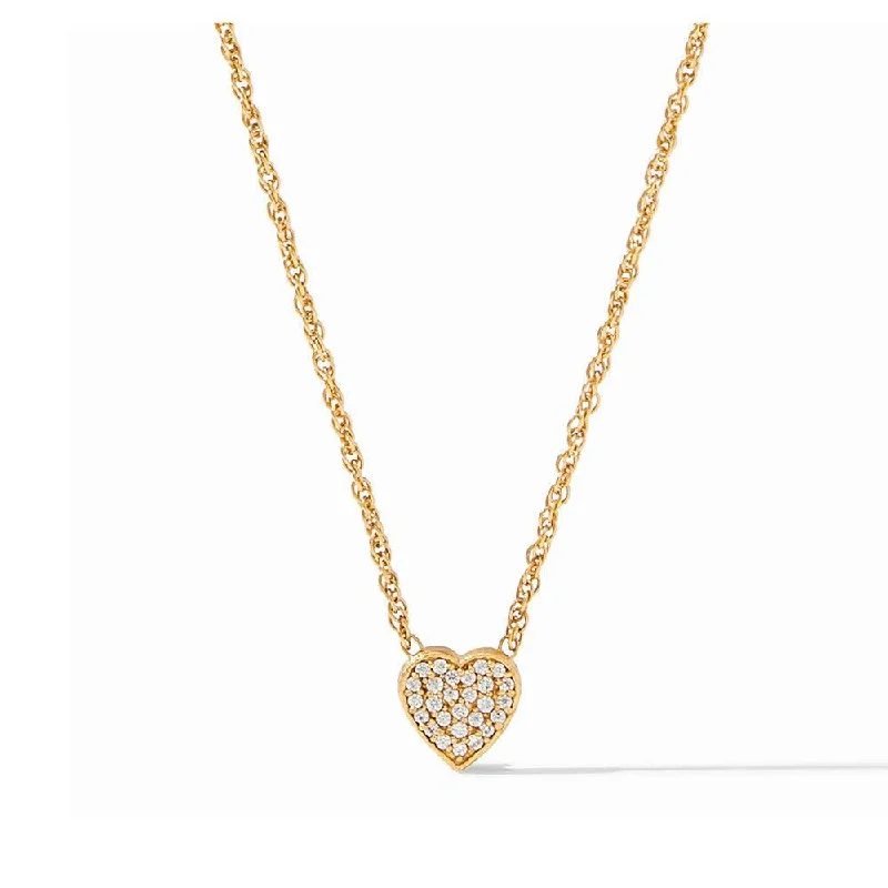 Unmissable Discounts On Timeless Jewelry Pieces Top Brand Discounts Heart Pave Demi Necklace