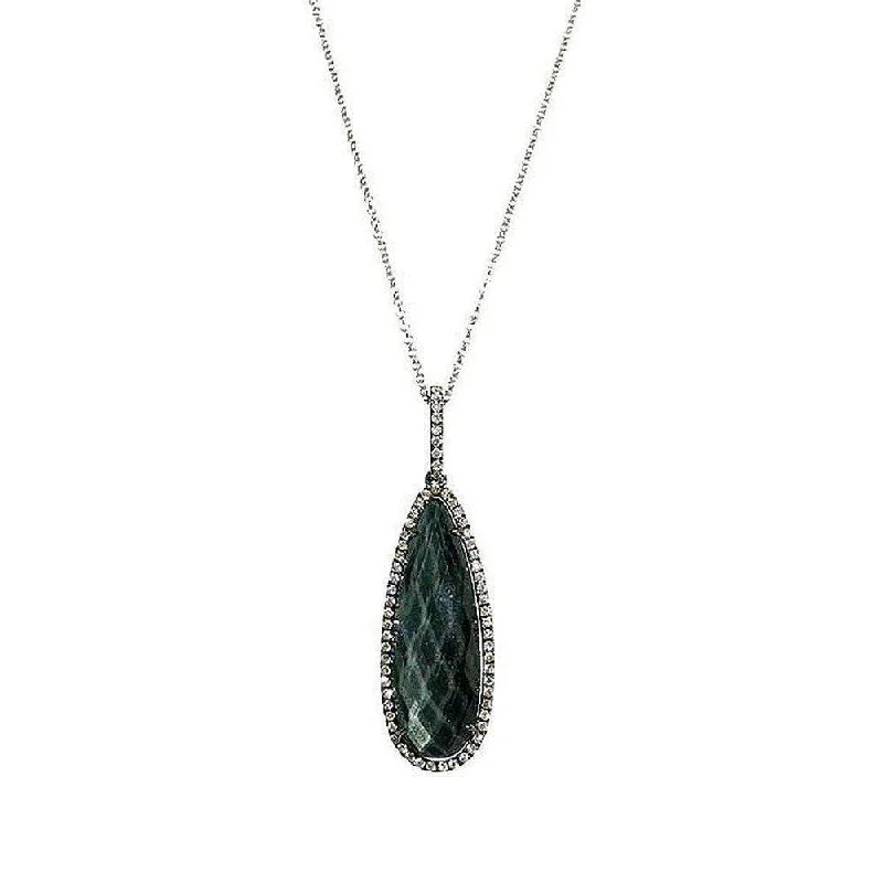 Your Dream Jewelry At Dream Prices – Shop Now Labradorite and Diamond Necklace