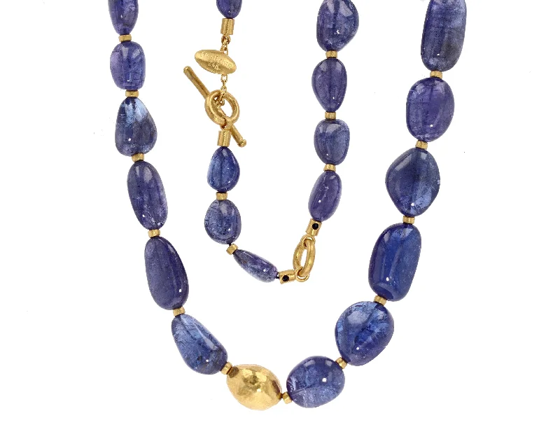 Elegant Necklaces And Bracelets At Limited-Time Offers Vintage-Inspired Style Offers Lika Behar Custom Tanzanite Bead Necklace