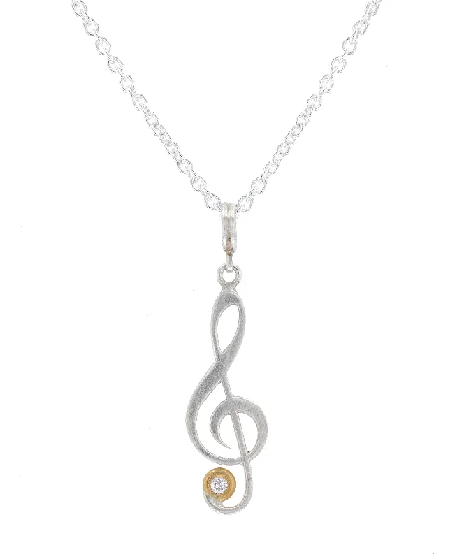 Buy More, Save More On Stunning Jewelry Designs Limited Time Flash Sale Lika Behar Sterling Silver & Gold Clef Pendant Necklace