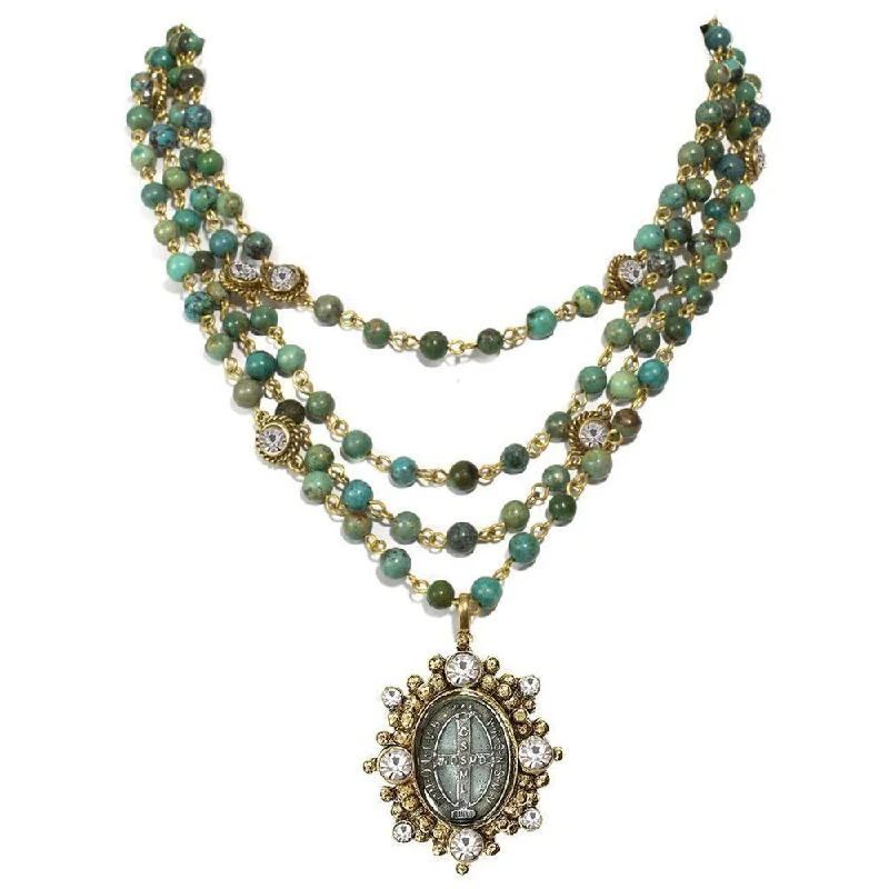 Special Sale On Handcrafted Jewelry – Shop Today Fashion Forward Femininity Lux Turquoise Magdalena Asst Medals