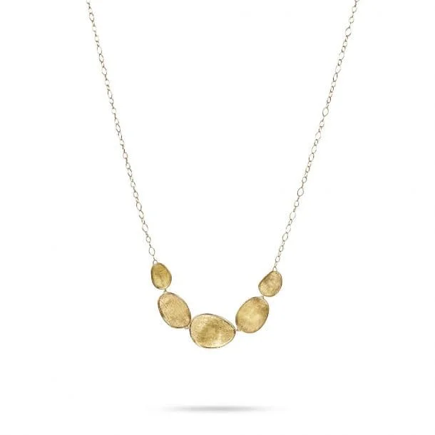 Elegant Designs, Unbeatable Discounts – Shop Jewelry Now Chic Styles Marco Bicego® Lunaria Collection Graduated Necklace