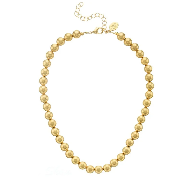 Shop Jewelry That Shines Without The High Price Sophisticated Street Style Offers Mini Margaret Gold Bead Necklace