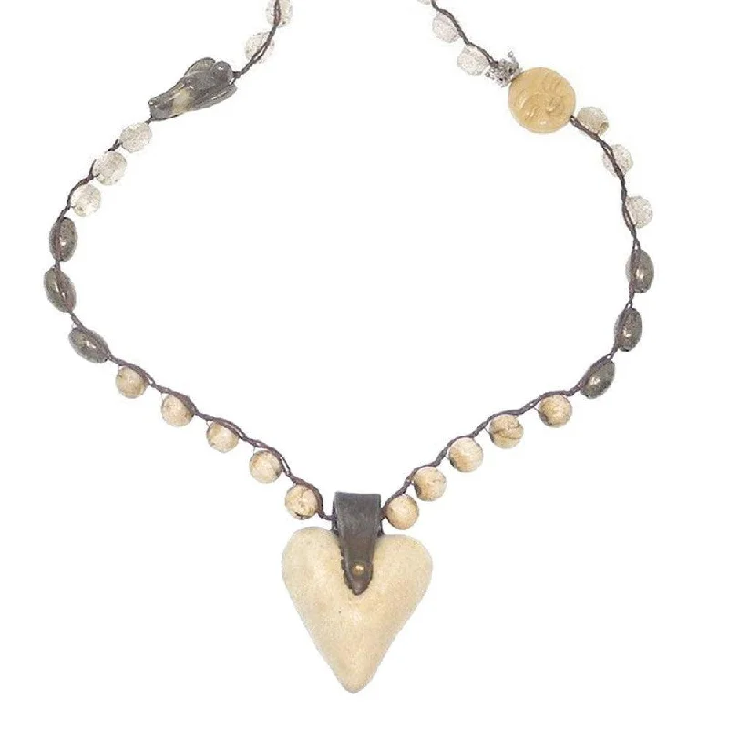 Bold And Beautiful Jewelry Now At Irresistible Prices Swimwear Summer Blowout Necklace with Artisan Heart