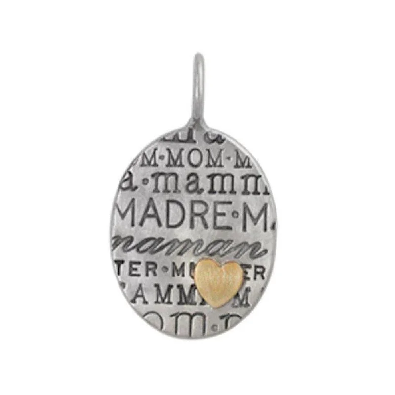 Shop Jewelry That Shines Without The High Price Premium Fashion Oval Mother, Mama, Madre Pendant