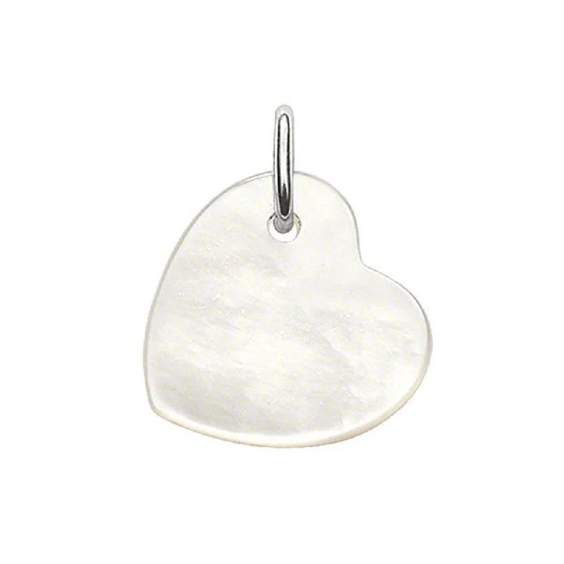 Last Chance To Shop High-End Jewelry At Markdown Prices Low Price Special PMother Of Pearl Heart Pendant