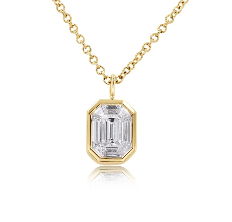 Last Chance To Grab Your Favorite Jewelry At A Discount End Of Season Sale Vertical Kaleidoscope Diamond Pendant by Rahaminov