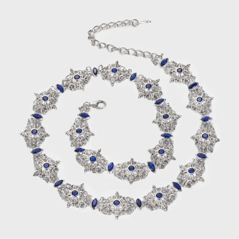 Get The Jewelry You Love At A Price You Love Feminine Luxe Style Sale Sacred - Blue Necklace