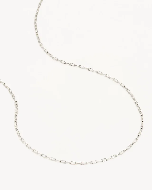 Stunning Jewelry Pieces At The Lowest Prices Ever Sterling Silver 18" Link Chain Necklace