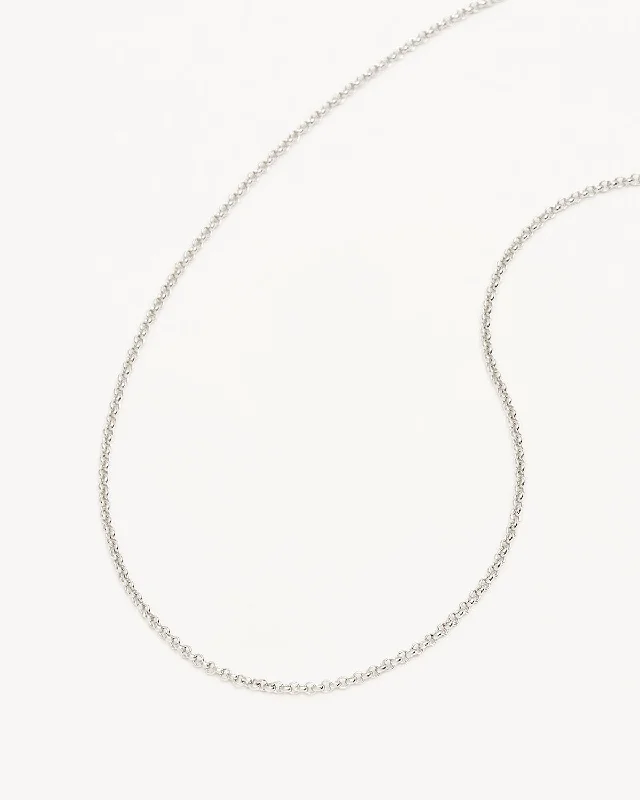 Elevate Your Jewelry Collection With Limited-Time Savings Budget Saver Sterling Silver 19" 2mm Belcher Chain Necklace