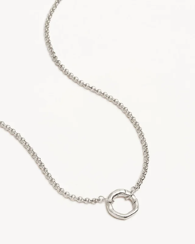 Big Discounts On Elegant Jewelry Collections Sterling Silver Horizon Annex Link Necklace