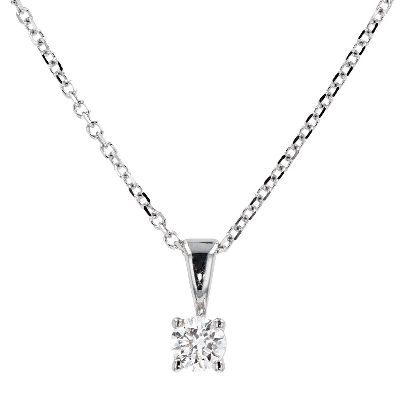 Limited-Time Offer On Elegant Jewelry Pieces Limited Edition Diamond Solitaire Pendant Necklace