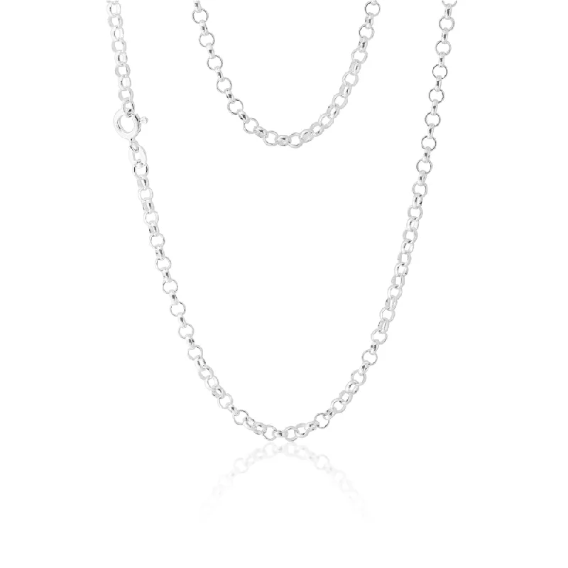 Exclusive Jewelry Offers – Sparkle For Less Durable Fashion Picks Sterling Silver 50cm 70 Gauge Belcher Chain