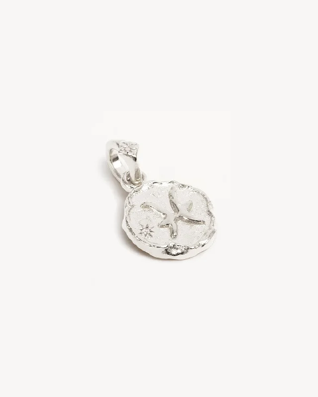 Bestselling Jewelry At Special Promotional Rates Shop The Hottest Deals Sterling Silver Cosmic Love Zodiac Annex Link Pendant - Pisces