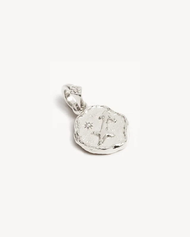 Unmissable Jewelry Clearance – Final Reductions Sterling Silver Cosmic Love Zodiac Annex Link Pendant - Sagittarius