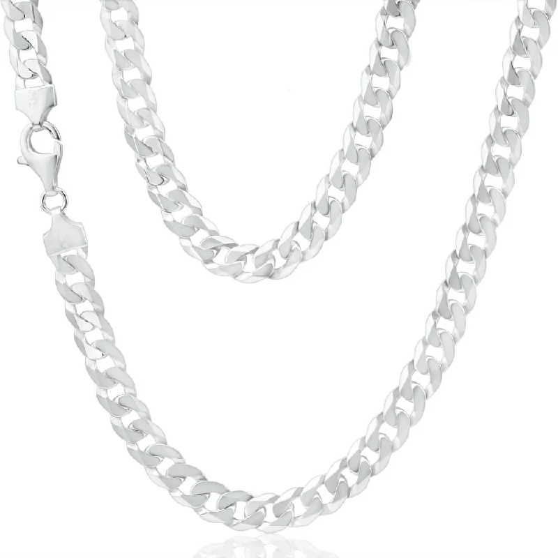 Once-A-Year Jewelry Deals – Shop Before They’Re Gone Premium Fashion Sterling Silver Curb Flat 55cm Chain