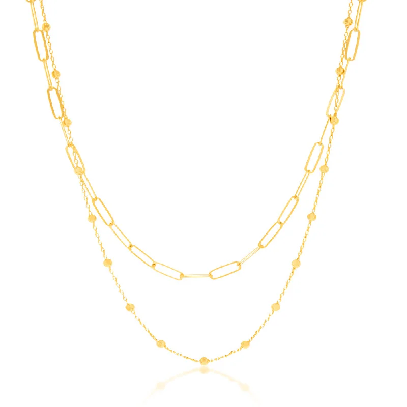 Your Dream Jewelry At Dream Prices Laid-Back Fashion Offers Sterling Silver Gold Plated Fancy 32/36+3cm Chain