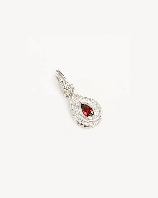 Dazzle With Discounts – Shop Jewelry On Sale Modish Fashion Discounts Sterling Silver With Love Birthstone Annex Link Pendant - January