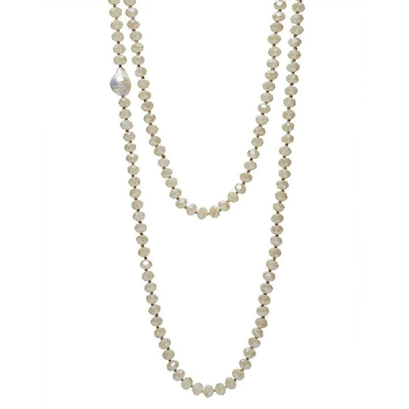 Affordable Gold-Plated Jewelry For Modern Fashion Daily Deals White Marianne Necklace