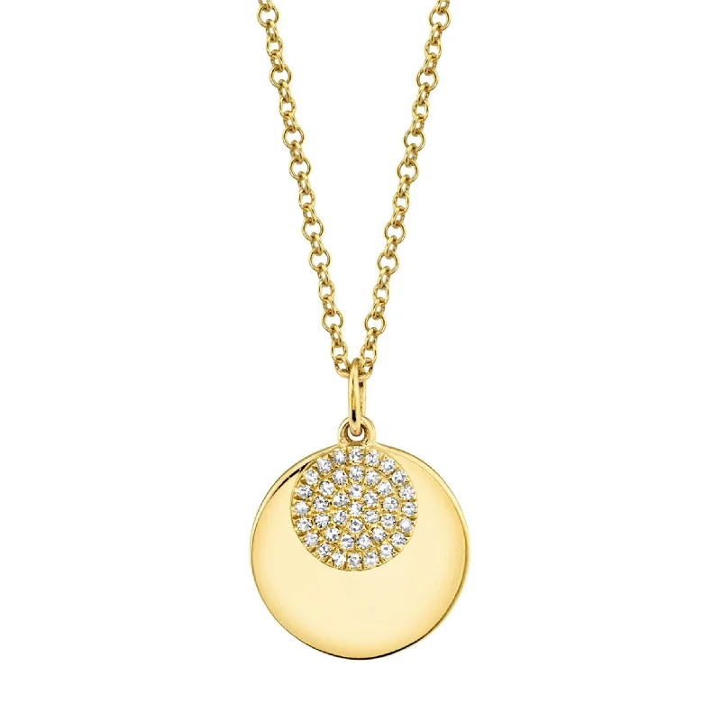 Fine Jewelry, Limited-Time Offers Available Comfort Meets Fashion Double Pendant Pave Charm Necklace