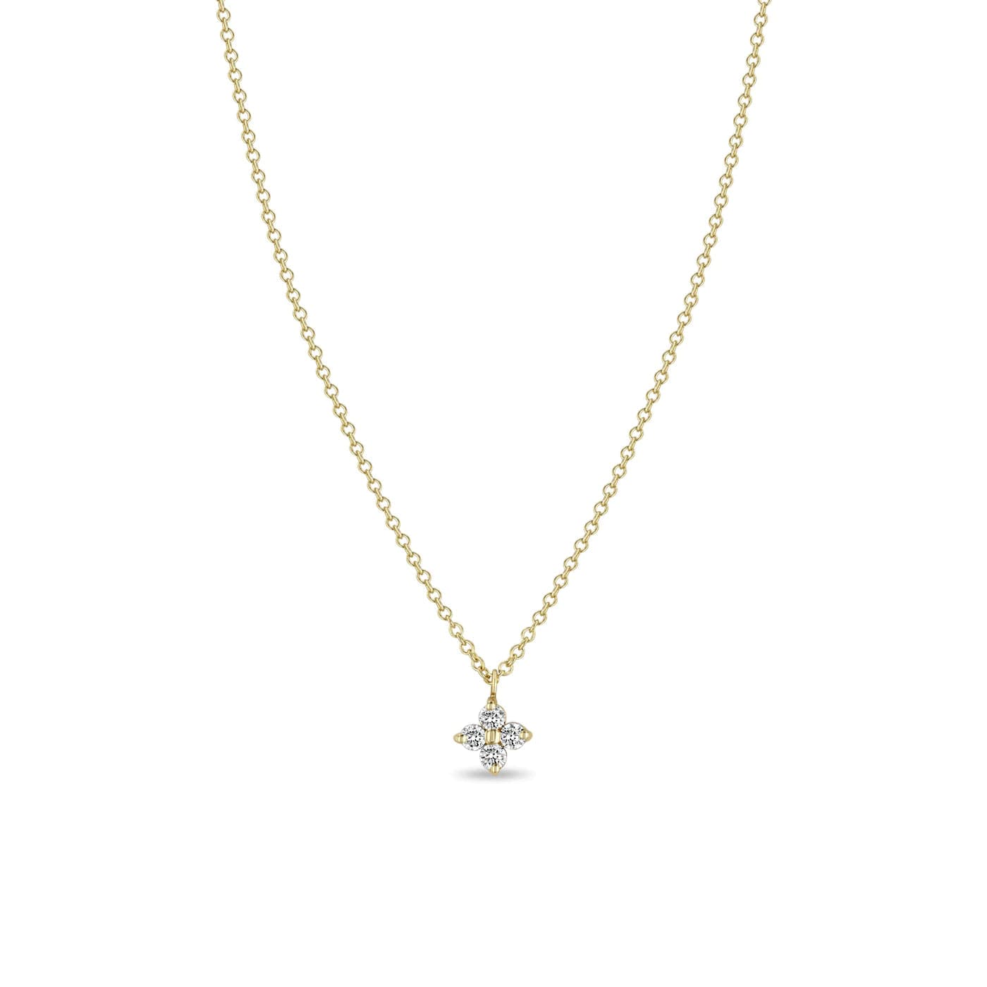 Stunning Jewelry At Even More Stunning Prices Glamorous Fashion Offers Zoe Chicco Yellow Gold Diamond Pendant Necklace