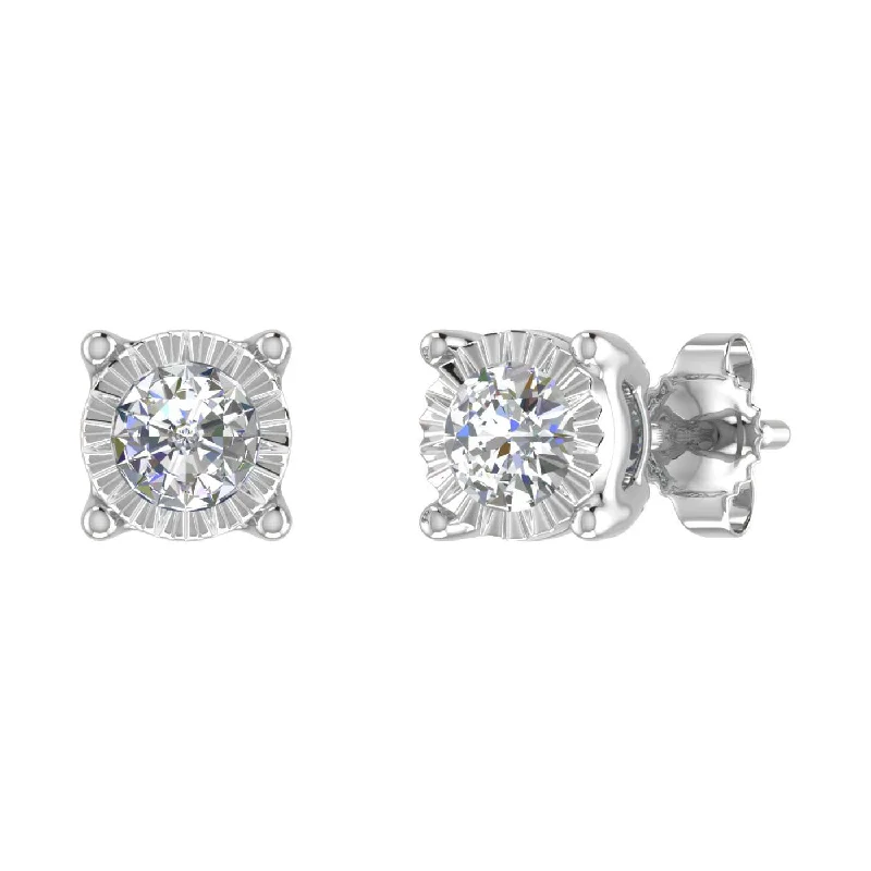 Grab Your Favorite Jewelry At The Lowest Prices Flash Sale, Don'T Miss 1/2 Carat Diamond Stud Earrings in Gold