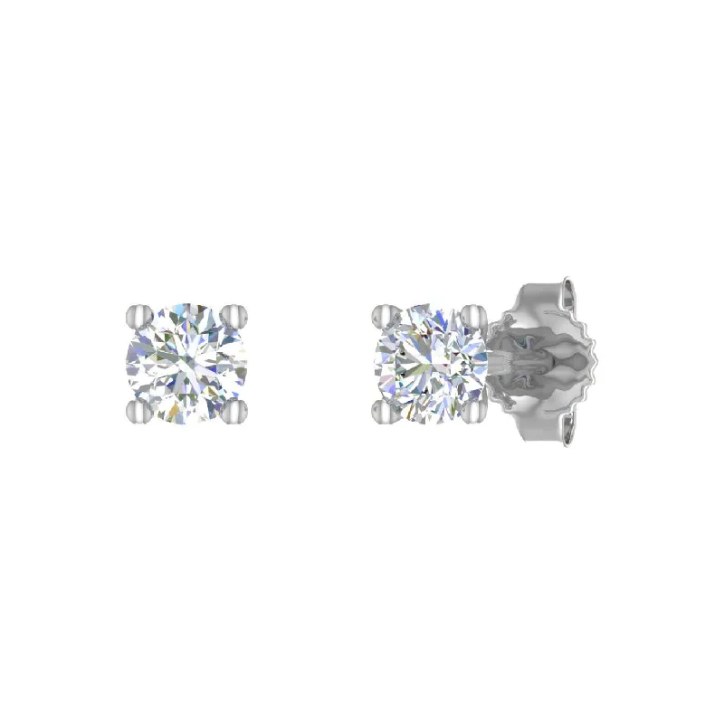 Limited-Time Offer On Premium Jewelry Collections New In This Season 1/4 Carat 4-Prong Diamond Stud Earrings in Gold