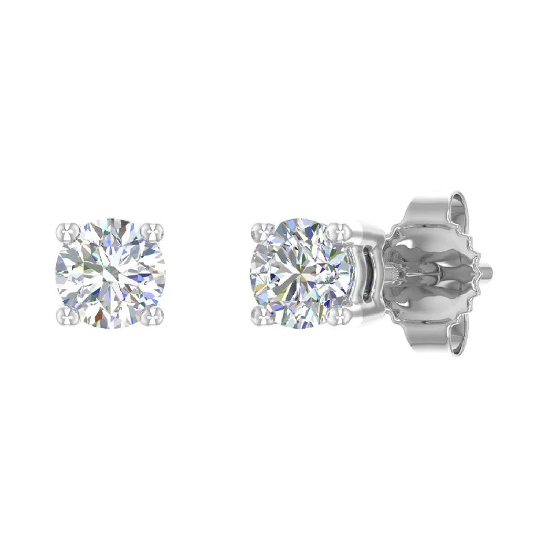 Modern Jewelry At Exclusive Discounts – Shop Today Limited Edition 1/5 Carat Diamond Stud Earrings in Gold