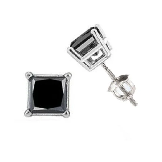 Don't Miss Out On Bestselling Jewelry At Special Prices Cozy Comfort Style Sale 1 CTW Diamond Solitaire Stud Earrings in 10KT White Gold