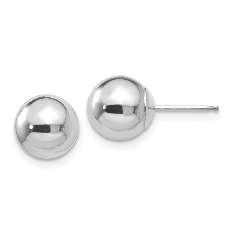 Jewelry Clearance Sale – Final Reductions You'Ll Love Us Because 14KT White Gold 8MM Ball Stud Earrings