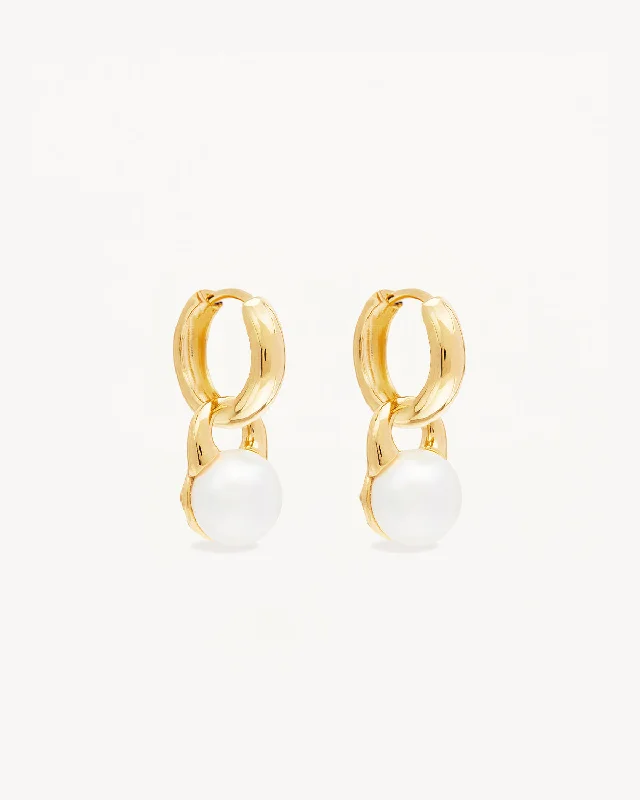 Sparkle On A Budget – Fine Jewelry For Less 18k Gold Vermeil New Beginnings Pearl Hoops