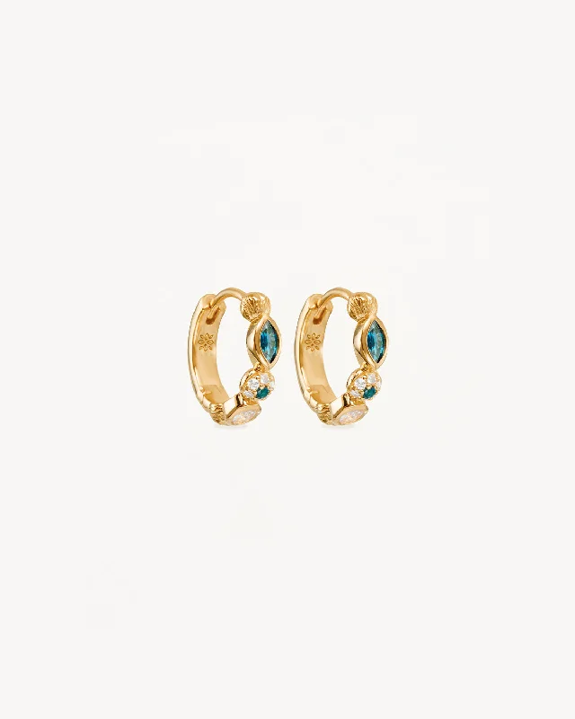 Unique Jewelry For Less – Shop The Sale Now 18k Gold Vermeil Protection of Eye Hoops