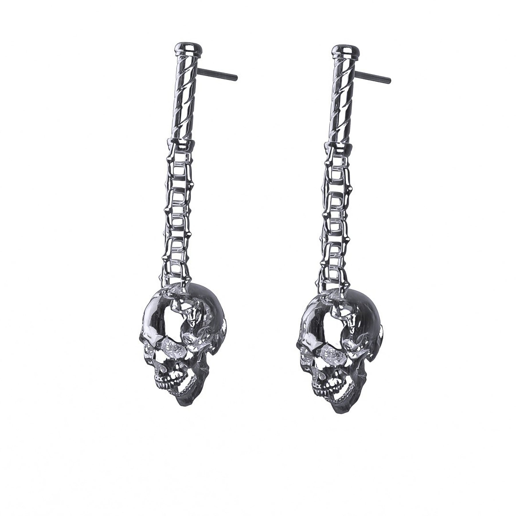 Romantic Heart-Shaped Jewelry For Special Gifts Stay Ahead In Style 3RD CIRCLE OF HELL EARRING