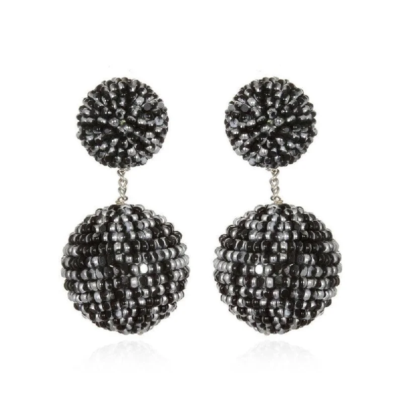 Exclusive Gemstone Jewelry At Special Prices Beaded Double Gumball Earrings