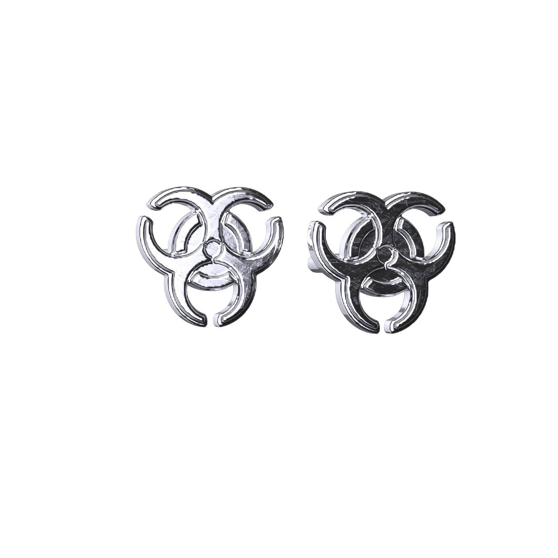 Your Perfect Accessory Now At The Best Price Must Haves BIOHAZARD STUD EARRING