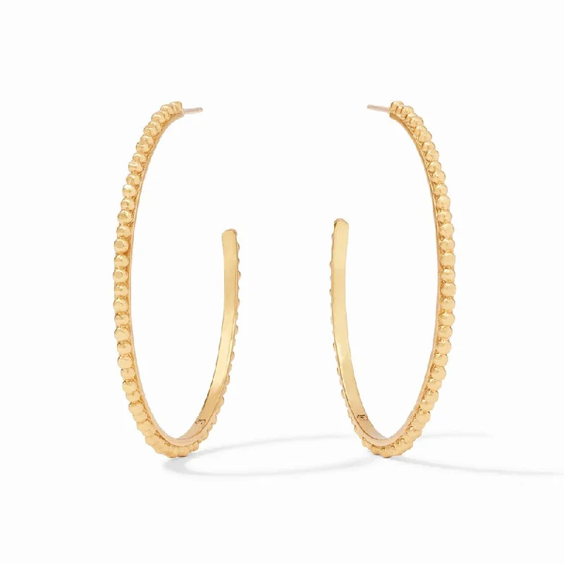 Affordable Glamour – Premium Jewelry At Special Prices Colette Bead Hoop Earrings